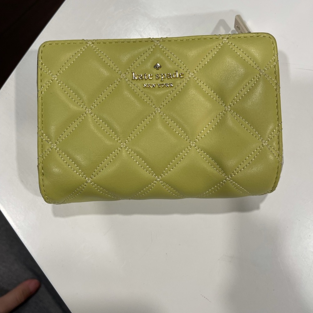 Yellow Kate spade wallet
